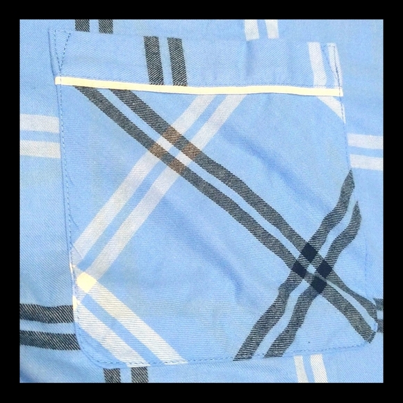 NEW! Women's Plaid Flannel 2pc Pajama Set, Blue - Wondershop Holiday - Picture 6 of 16